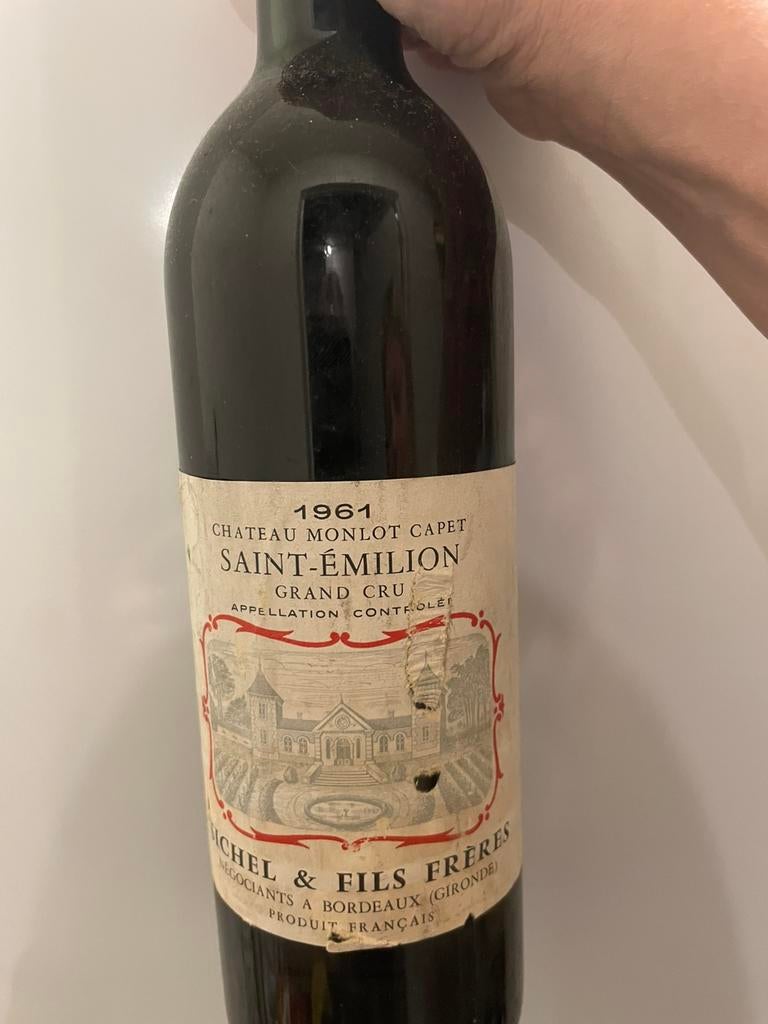 Saint-emilion 1961, Verzamelen, Wijnen, Ophalen, Frankrijk, Nieuw, Rode wijn
