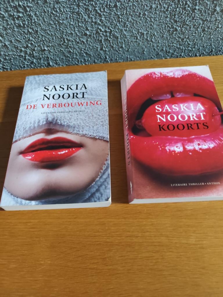 2 thrillers van SASKIA NOORT in goede staat, Boeken, Ophalen of Verzenden, Zo goed als nieuw, Saskia Noort