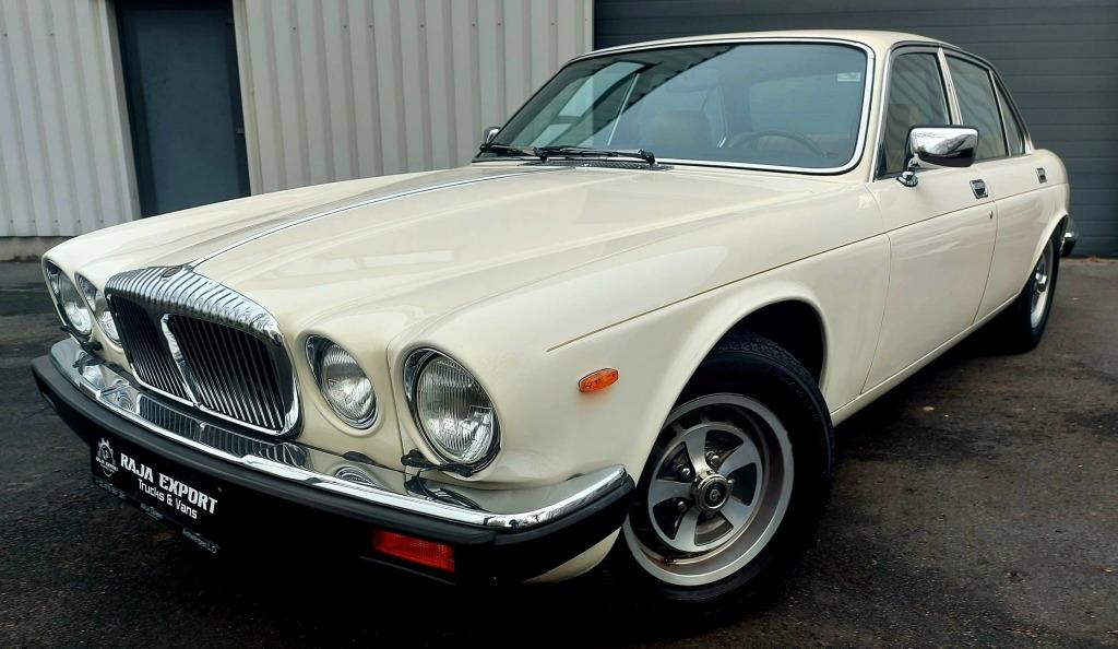 Jaguar Daimler Sovereign XJ6 oldtimer, Automaat, 4200 cc, Wit, Leder