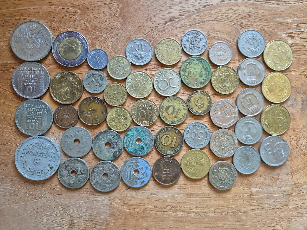 Wereldmunten deel 1, Ophalen, Munten