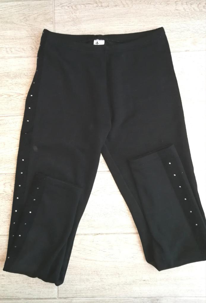 Legging chaud noir en flanelle - Here and There - T 164, Pantalon, Enlèvement ou Envoi, Comme neuf, HERE & THERE