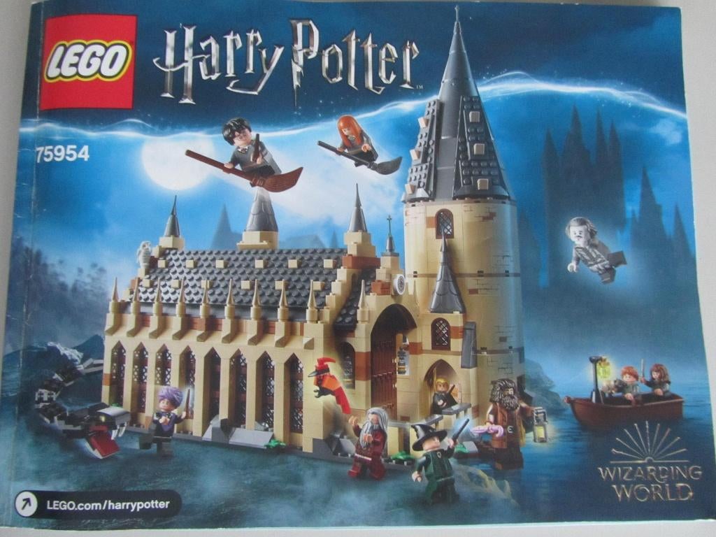 LEGO HARRY POTTER 75954 "HOGWARTS GREAT HALL", Enlèvement ou Envoi, Utilisé, Ensemble complet, Lego