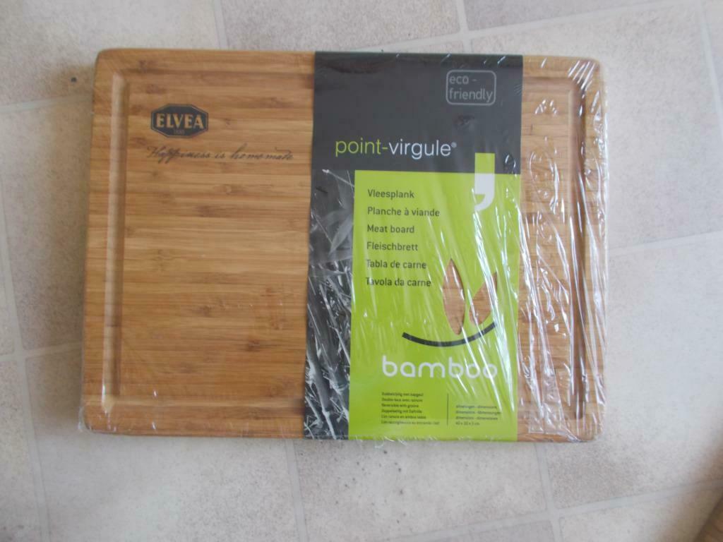 houten vleesplanken point-virgule bamboo, Enlèvement ou Envoi, Neuf