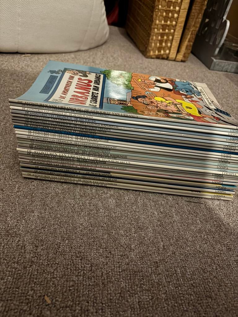Urbanus eerste druk 28 stuks, Boeken, Meerdere stripboeken, Ophalen, Gelezen, Urbanus; Willy Linthout