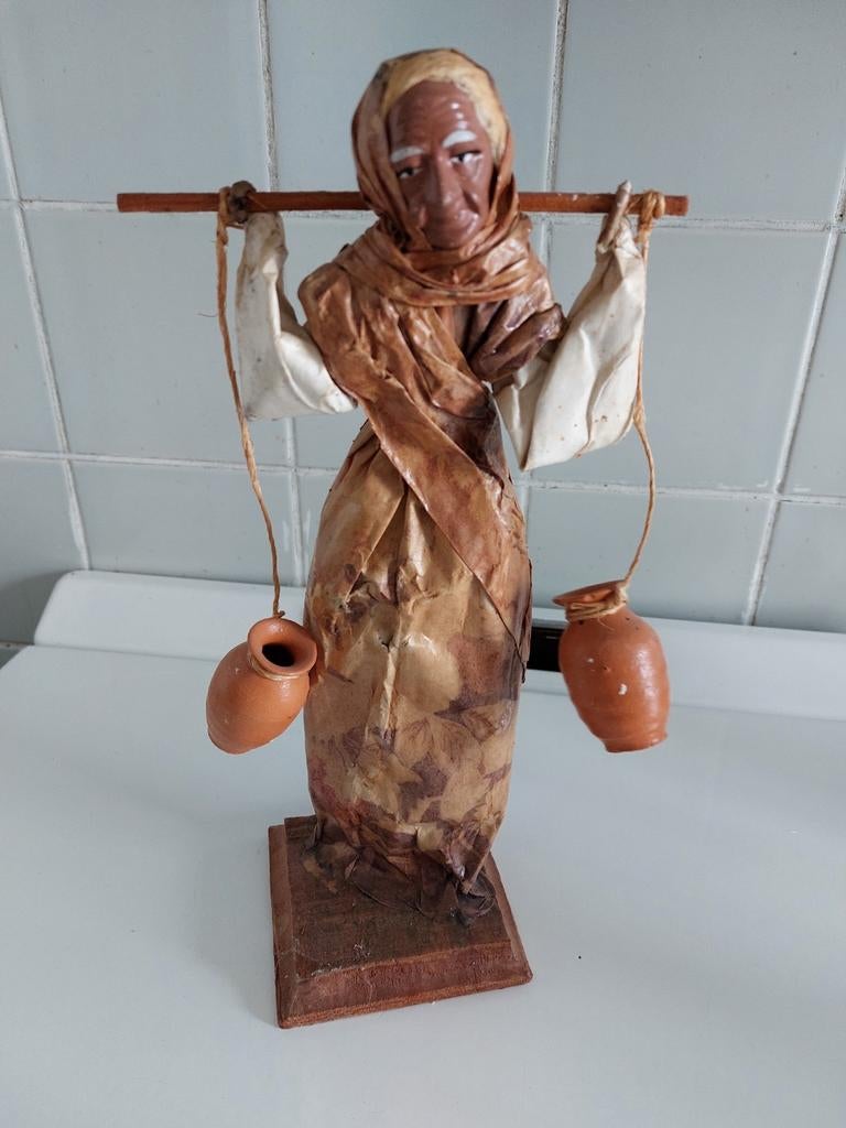 Statuette Mexicaine, papier mâché, Antiquités & Art, Enlèvement ou Envoi