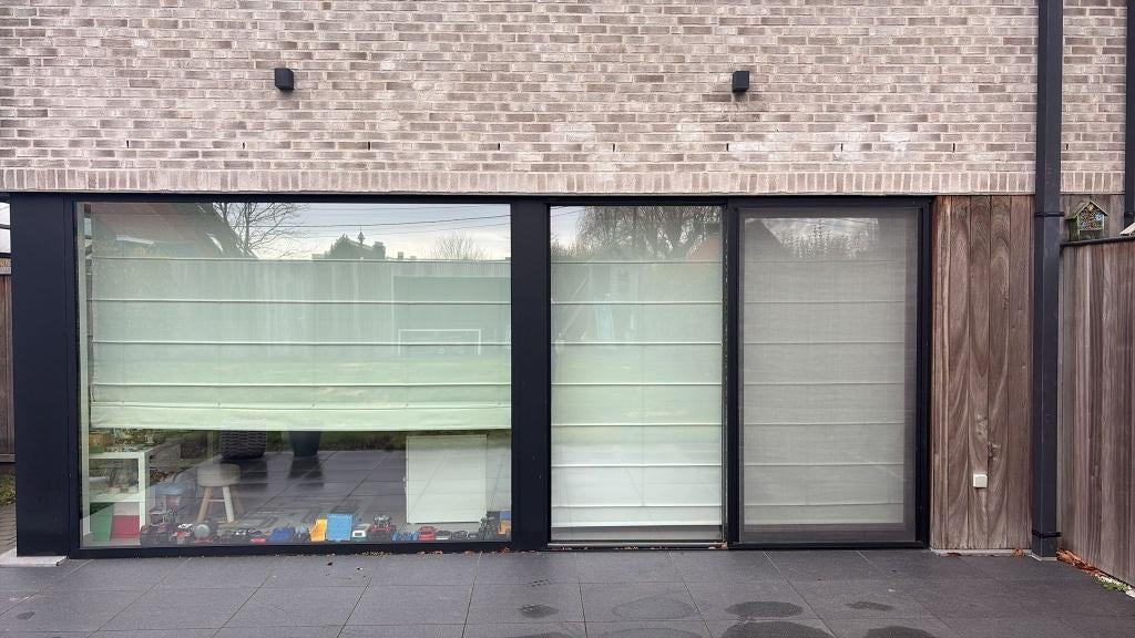 Ramen Reynaers Aluminium, Ophalen, 150 tot 225 cm, Inclusief glas, Raamkozijn
