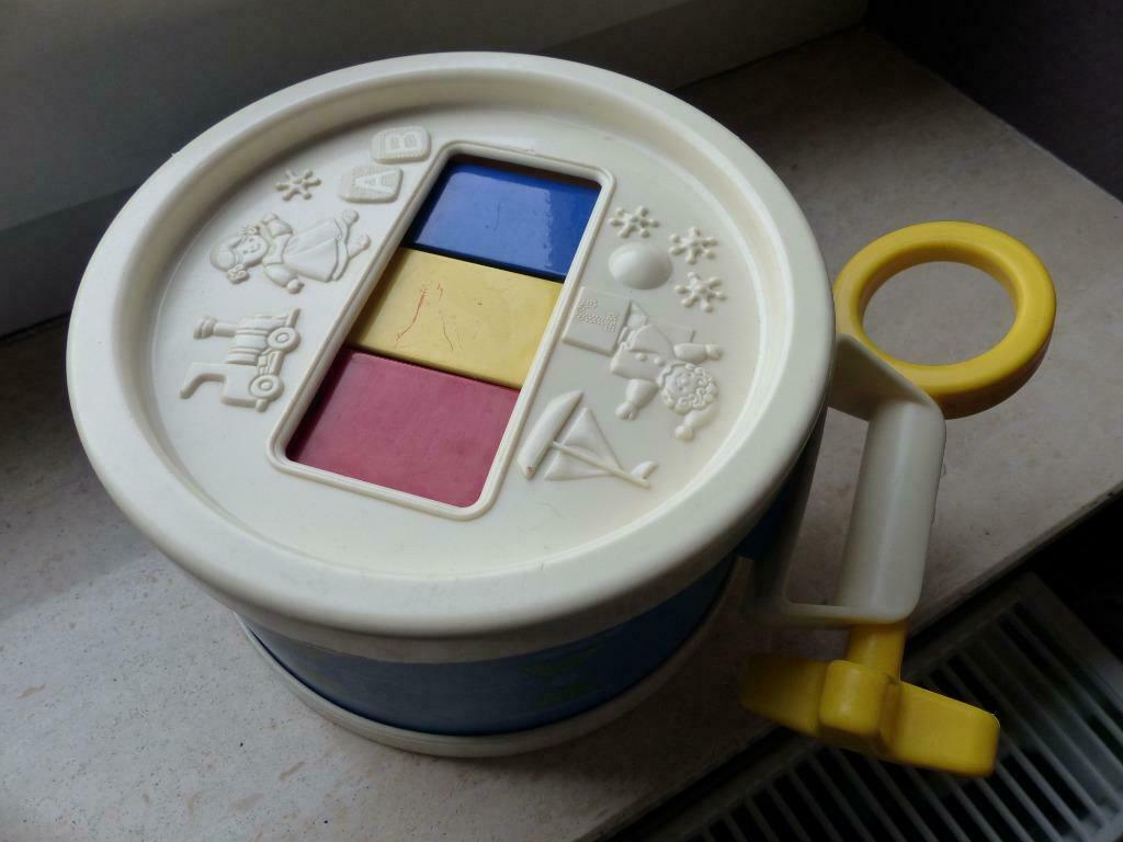 Vintage trommel Fisher Price, Ophalen of Verzenden, Gebruikt