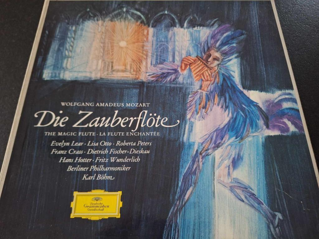 Mozart / Böhm - Die Zauberflöte Box 3 x Lp's Vinyl, Gebruikt, Opera of Operette, Ophalen of Verzenden, 12 inch