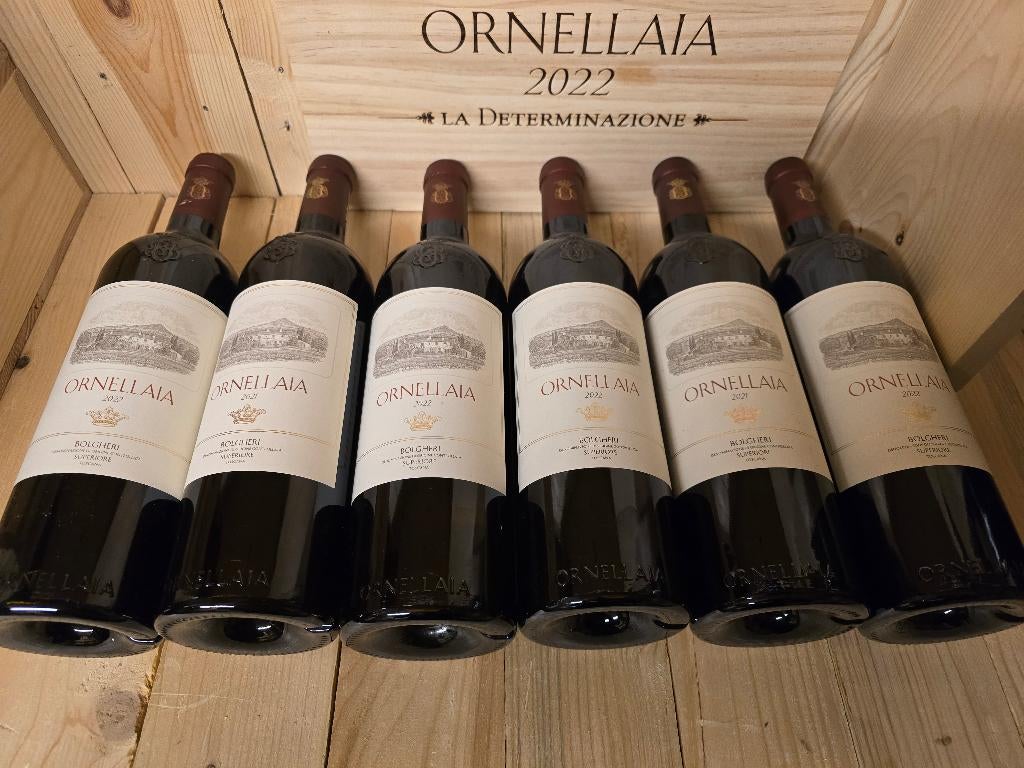 Ornellaia 2021,2022, Verzamelen, Wijnen, Ophalen