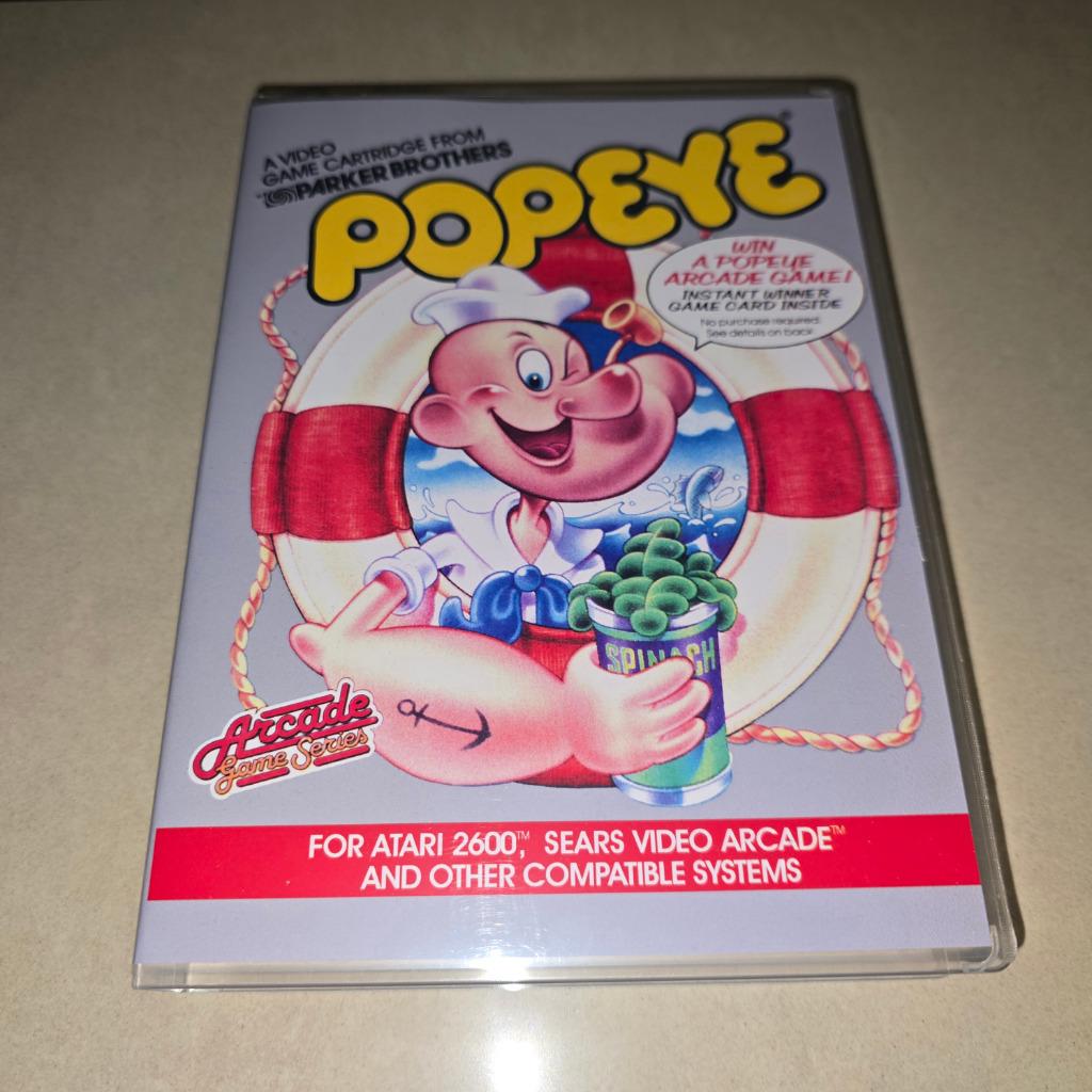 Popeye Atari 2600 Game Case, Games en Spelcomputers, Games | Atari, Verzenden, Zo goed als nieuw, Atari 2600
