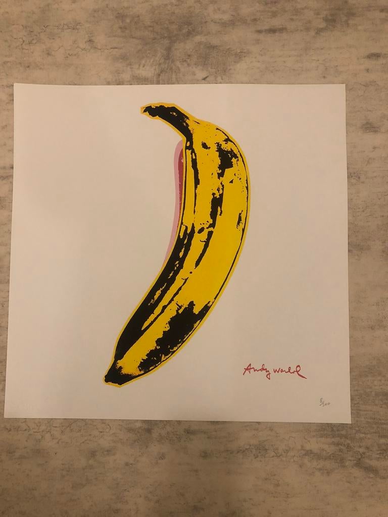 Andy Warhol banaan, Antiek en Kunst, Ophalen