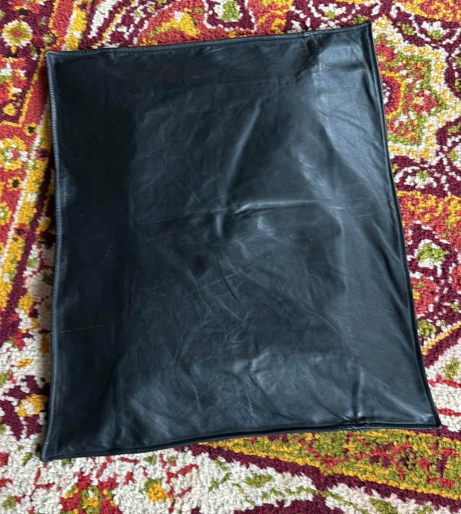 Taies d'oreiller en cuir pour canapés ou fauteuils 2 pièces, Enlèvement ou Envoi, Utilisé