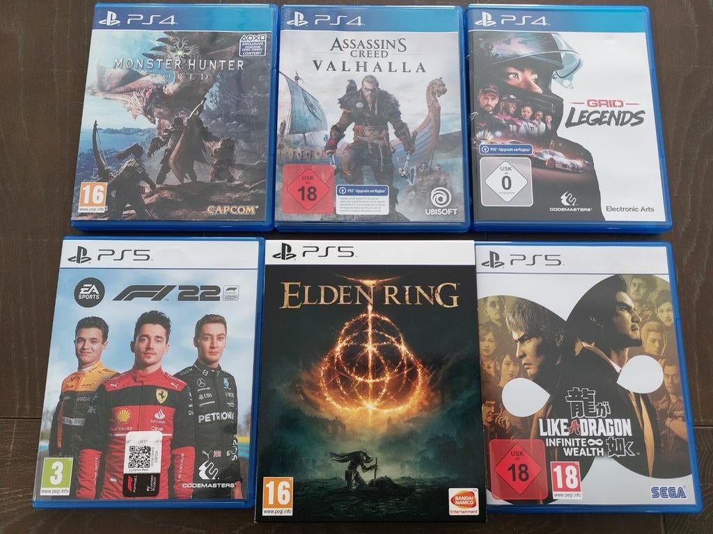 Games ps4 ps5, Enlèvement, Comme neuf