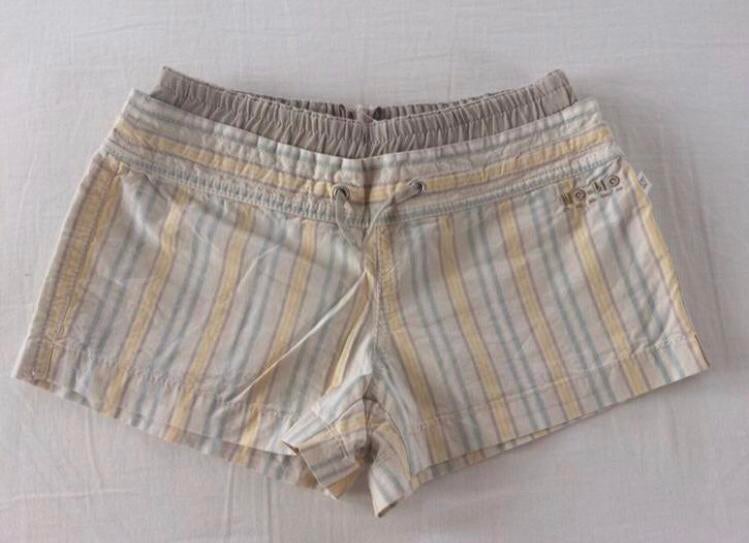 gestreepte short meisjes No-No 110 116, Broek, Gebruikt, No-No, Meisje