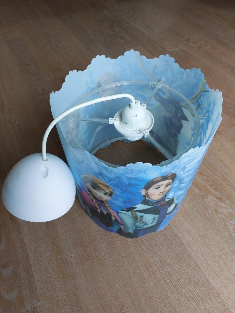 Frozen plafond lamp, Huis en Inrichting, Ophalen of Verzenden, Zo goed als nieuw, Kunststof