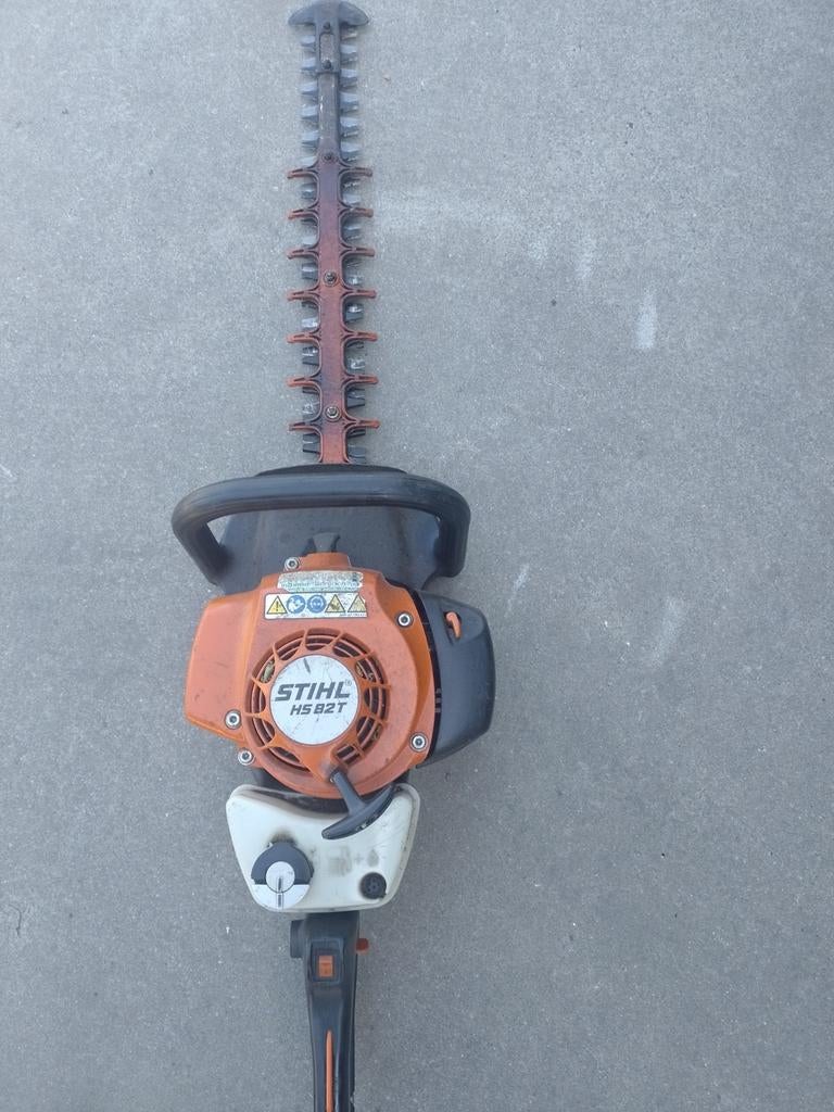 Stihl HS 82 t, Tuin en Terras, Ophalen, Gebruikt, Benzine, Stihl