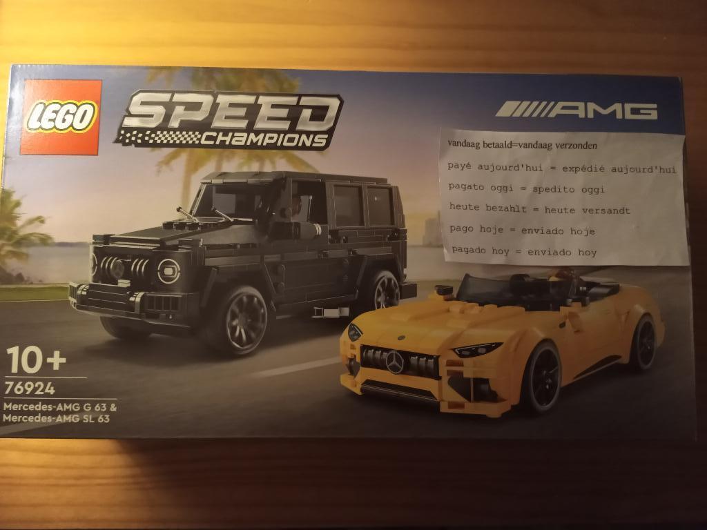 LEGO Speed  Mercedes-AMG G 63 en Mercedes-AMG SL 63 - 76924, Kinderen en Baby's, Speelgoed | Duplo en Lego, Nieuw, Lego, Complete set
