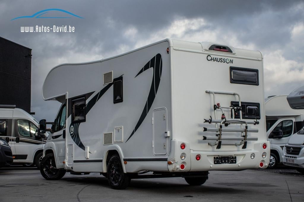 Chausson C656 VIP Fiat 2.3d 7 places/PANNEAU SOLAIRE/TV, Caravanes & Camping, Camping-cars, Siège de train, Fiat, Boîte manuelle