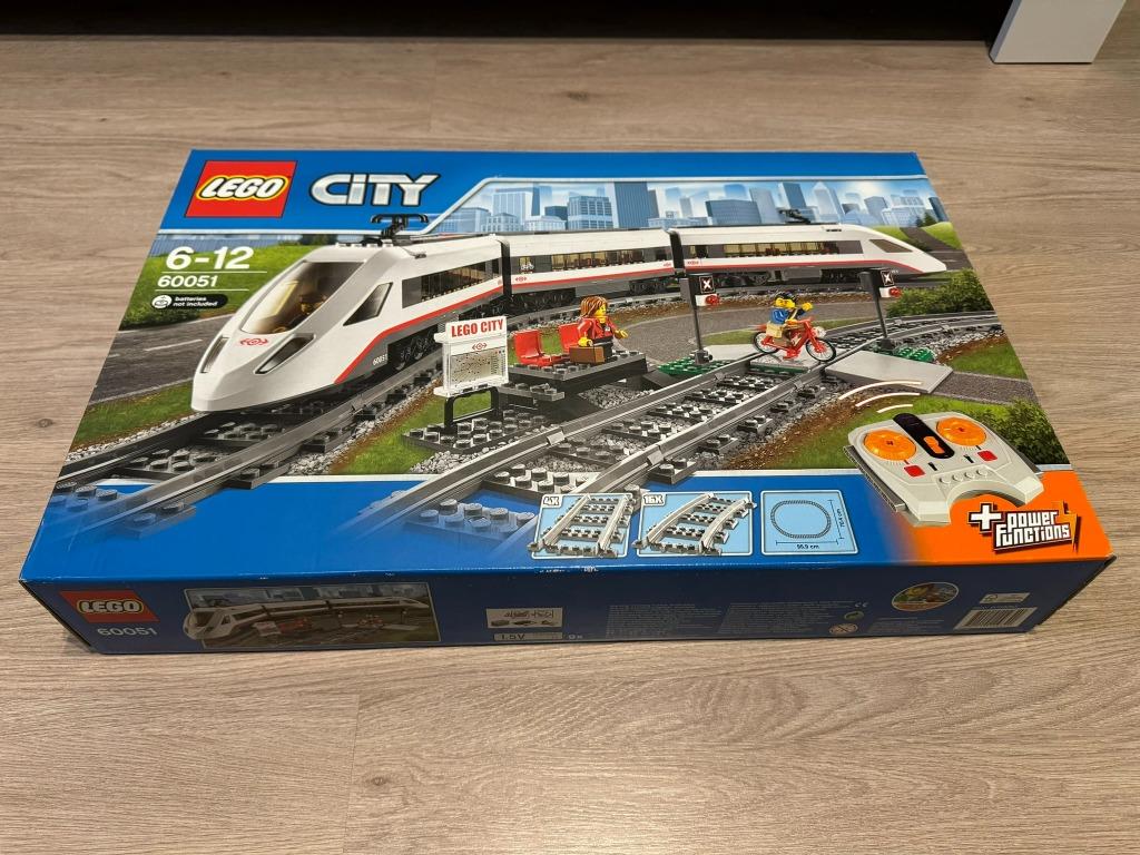 Lego High-speed Passenger Train (60051), Kinderen en Baby's, Speelgoed | Duplo en Lego, Ophalen of Verzenden, Lego
