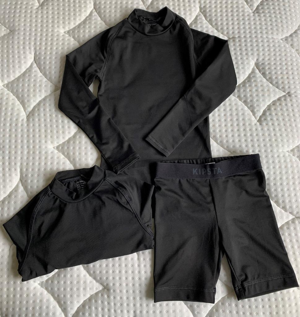 Set thermokleding zwart Decathlon 7-8 jaar, Garçon ou Fille, Enlèvement ou Envoi, Autres types, Decathlon