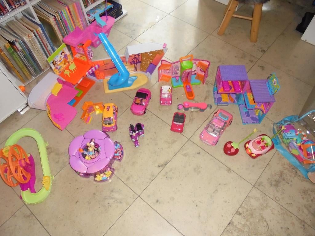lot polly pocket, Ophalen of Verzenden, Zo goed als nieuw, Meisje