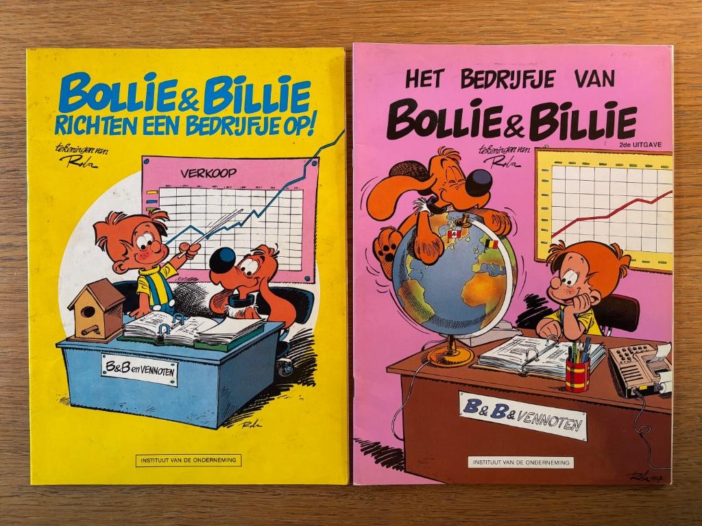 2 stripverhalen van Bollie & Billie, Ophalen of Verzenden, Zo goed als nieuw, Roba, Meerdere stripboeken