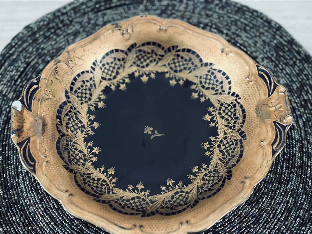 Plat ALKA « Marquise » Cobalt, Ophalen