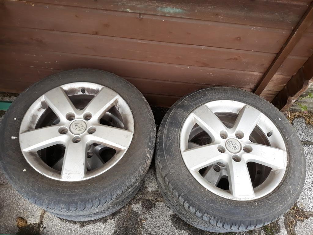 Subaru Wielen en banden, Ophalen, 16 inch, 205 mm, Band(en)