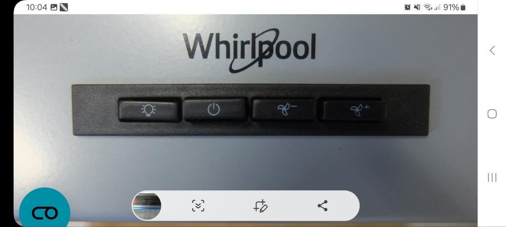 Hotte whirpool emballée dans carton, Ophalen