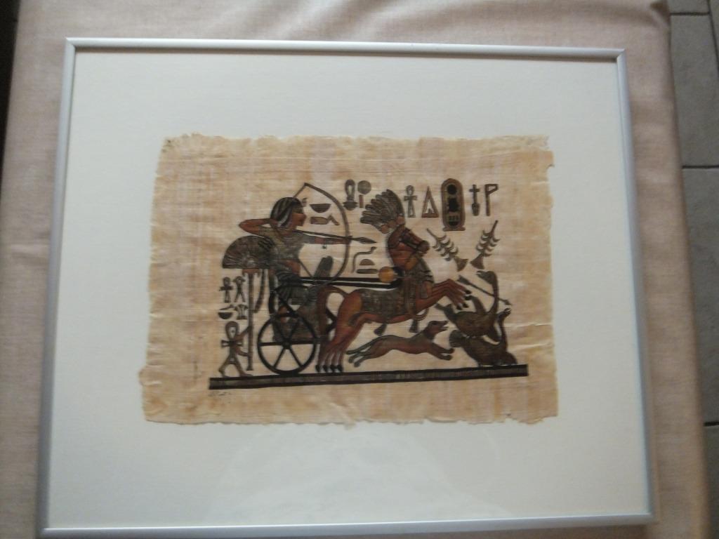 egyptisch papyrus (3), Antiek en Kunst, Ophalen of Verzenden
