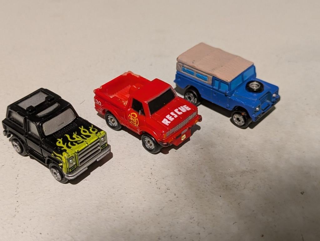 Micro Machine/Galoob verschillende modellen als nieuw, Hobby en Vrije tijd, Ophalen of Verzenden, Zo goed als nieuw