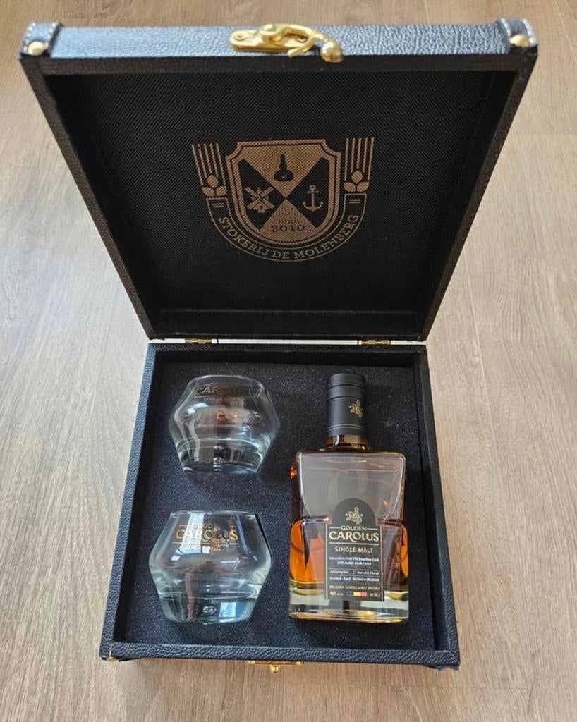 Gouden Carolus luxe lederen koffer, Verzamelen, Ophalen, Nieuw