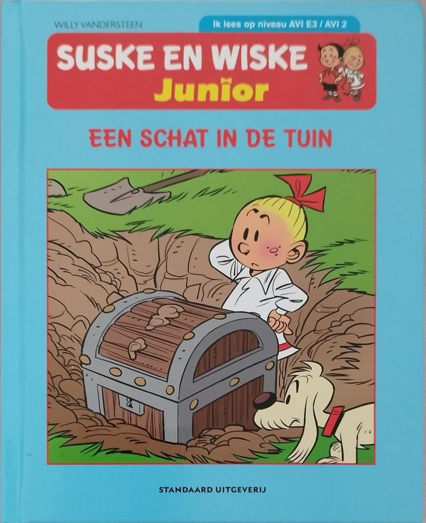 Suske en Wiske junior - Een schat in de tuin, Ophalen of Verzenden, Zo goed als nieuw