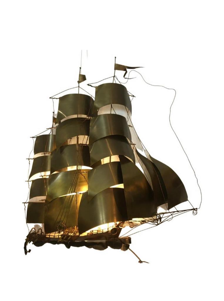 XL Vintage Wandsculptuur Daniel d’Haeseleer, Ophalen