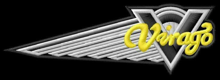 Patch Yamaha Virago - 132 x 44 mm, Enlèvement ou Envoi
