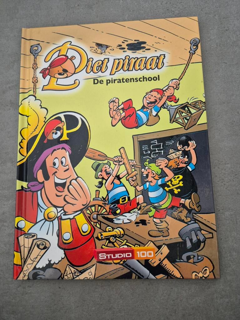 G. Verhulst - Piet Piraat voorleesboek: De piratenschool, Boeken, Ophalen of Verzenden, G. Verhulst; H. Bourlon