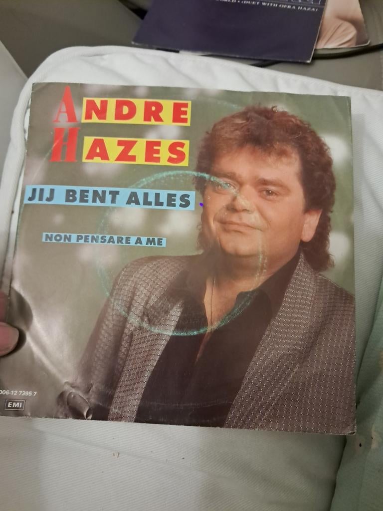 Single André Hazes - jij bent alles, Cd's en Dvd's, Vinyl Singles, Ophalen of Verzenden, Zo goed als nieuw, Single