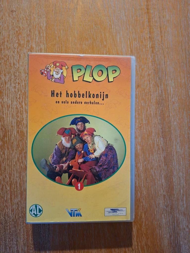Vhs Plop - het hobbelkonijn, Cd's en Dvd's, Alle leeftijden, Ophalen, Zo goed als nieuw