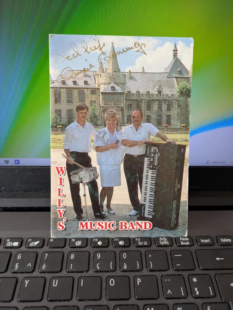 Willy 's music band, Ophalen of Verzenden, Zo goed als nieuw, Prent