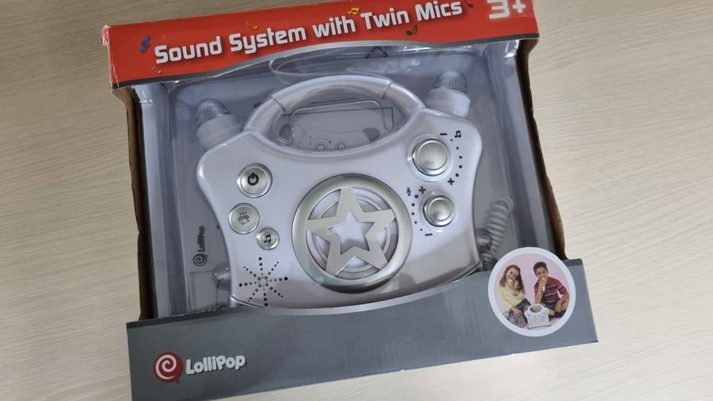 Système audio Lillipop avec 2 micros, Enlèvement ou Envoi, Neuf