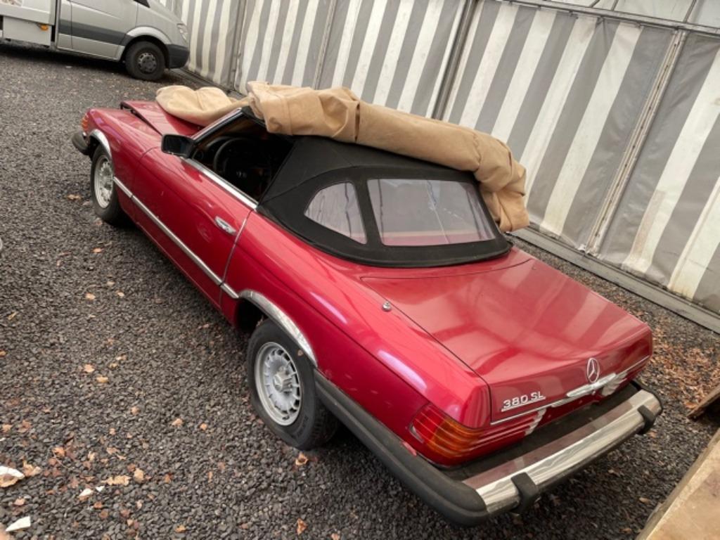 Mercedes SL380 Cabriolet 1985 type 107 Hobby Project!, foto 11