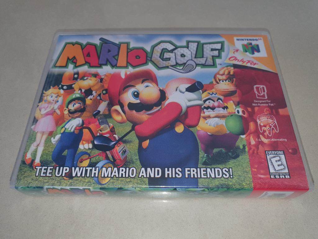 Mario Golf N64 Game Case, Verzenden, Zo goed als nieuw