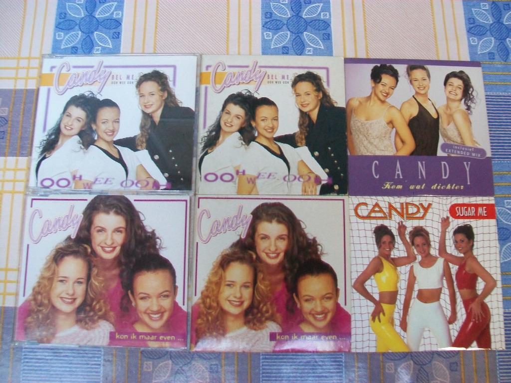 Candy - Edwige Vermeer - Kelly Melina Nathalie Lobué Sophia, Cd's en Dvd's, Ophalen of Verzenden, Gebruikt, Dance Populair