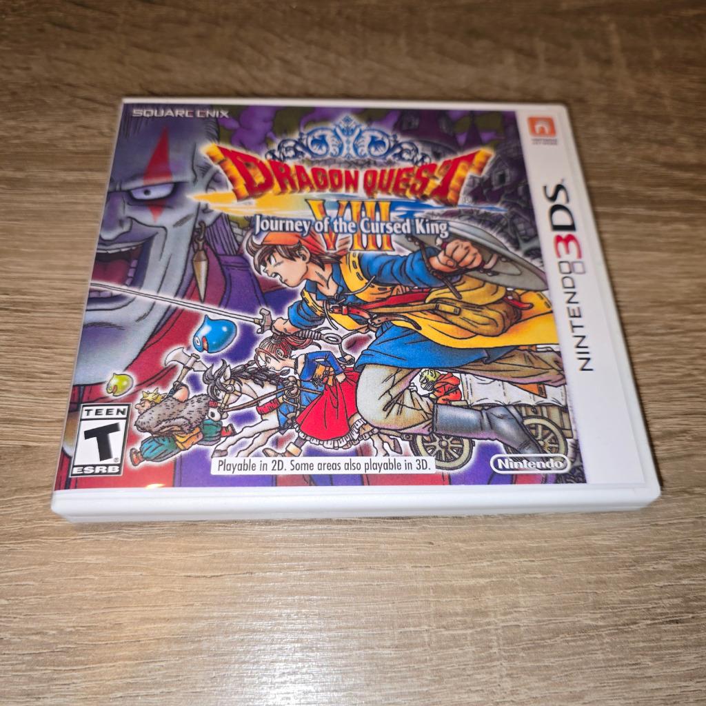 Dragon Quest VIII 3DS Game Case, Envoi, Comme neuf