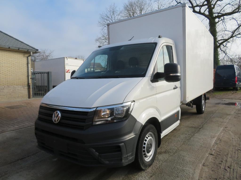Volkswagen Crafter 2.0 CR TDi Bak+Laadklep L4 - 2021 - €6d, Auto's, Bestelwagens en Lichte vracht, Voorwielaandrijving, Euro 6