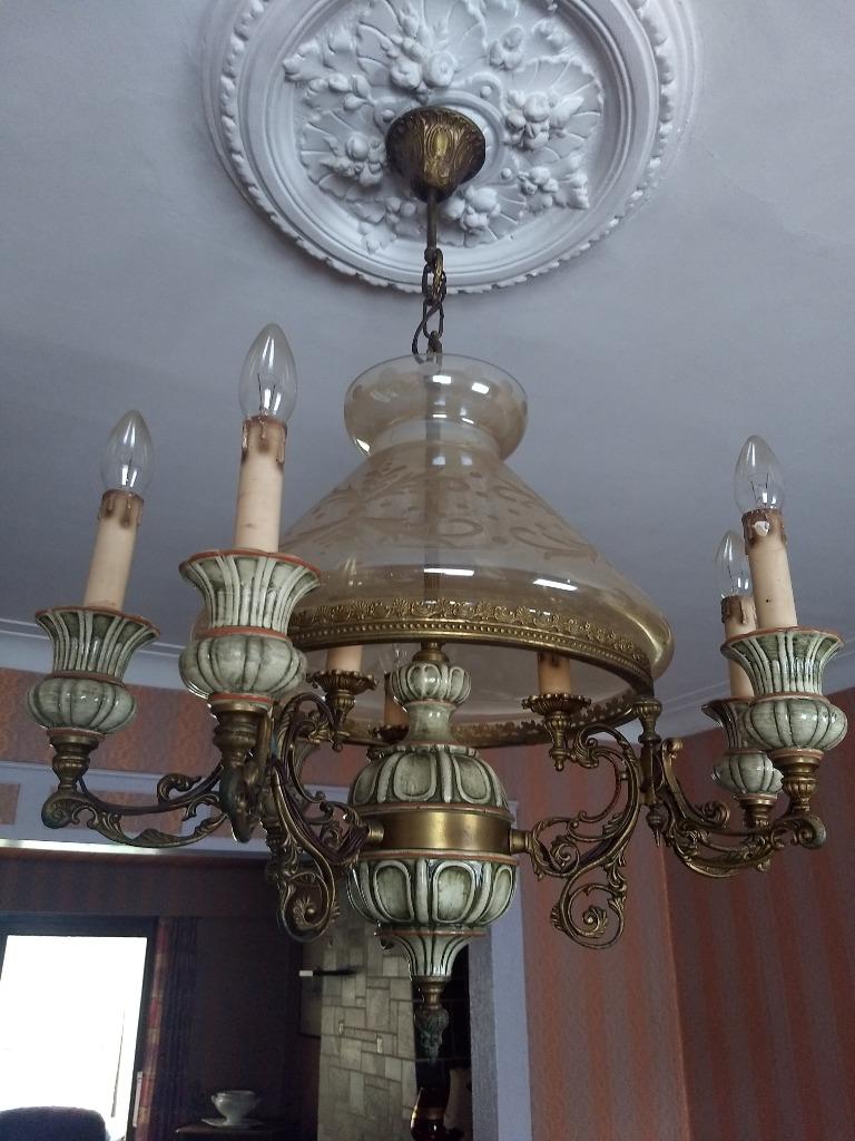 lustre, Enlèvement, Utilisé, Verre