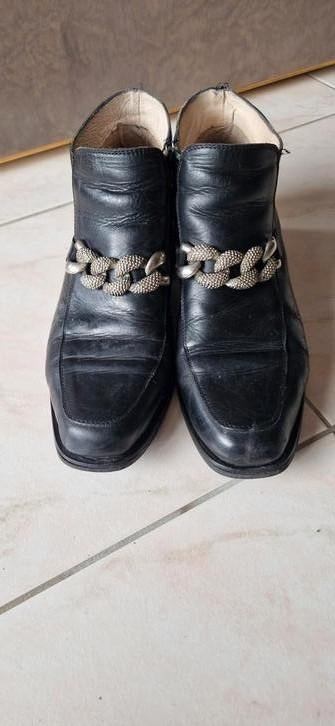Bottillons en cuir, Enlèvement ou Envoi, Comme neuf
