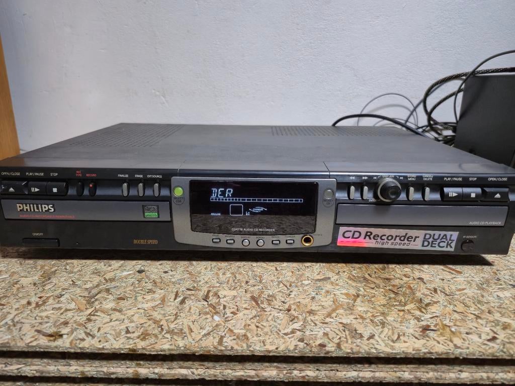 Philips cdr 775, TV, Hi-fi & Vidéo, Enlèvement ou Envoi