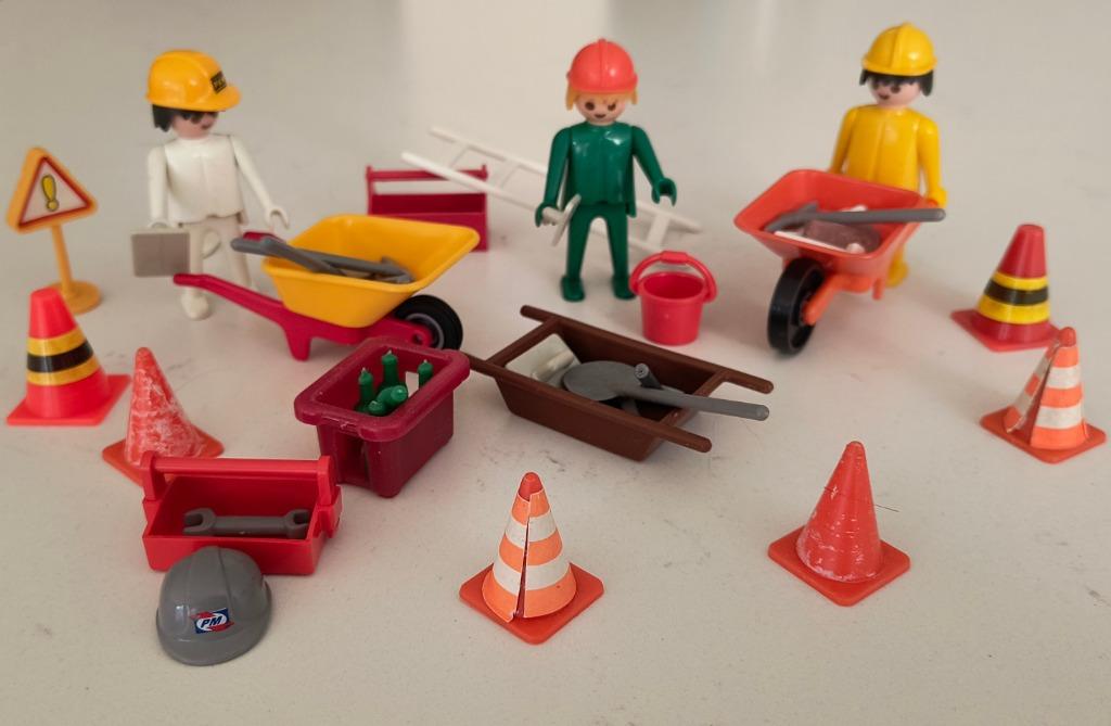 Playmobil Bouwvakkers Set - Urenlang Speelplezier op de Bouw, Ophalen of Verzenden, Gebruikt, Los Playmobil