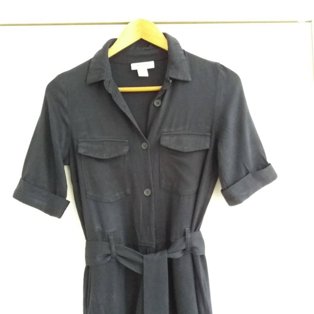 blauwe jumpsuite Monki korte mouwen maat 34, ANDERE, Blauw, Ophalen of Verzenden, Maat 34 (XS) of kleiner